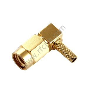 Angulo derecho femenino SSMA para el conector RG174 RF